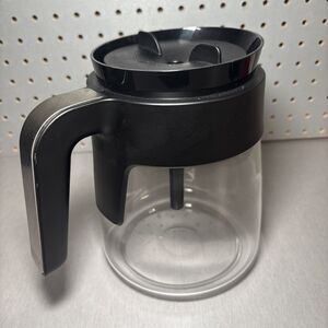 Ninja CM401 Coffee Maker Carafe 10 Cup Glass Replacement w/Lid Brew Through Lid
